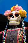 Playa del Carmen, Mexico. Large Dia de Los Muertos skeletons Art Print